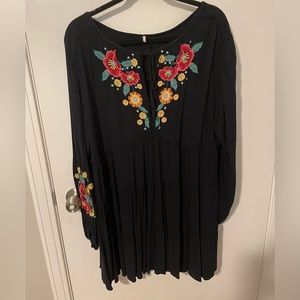 Free people long sleeve dress